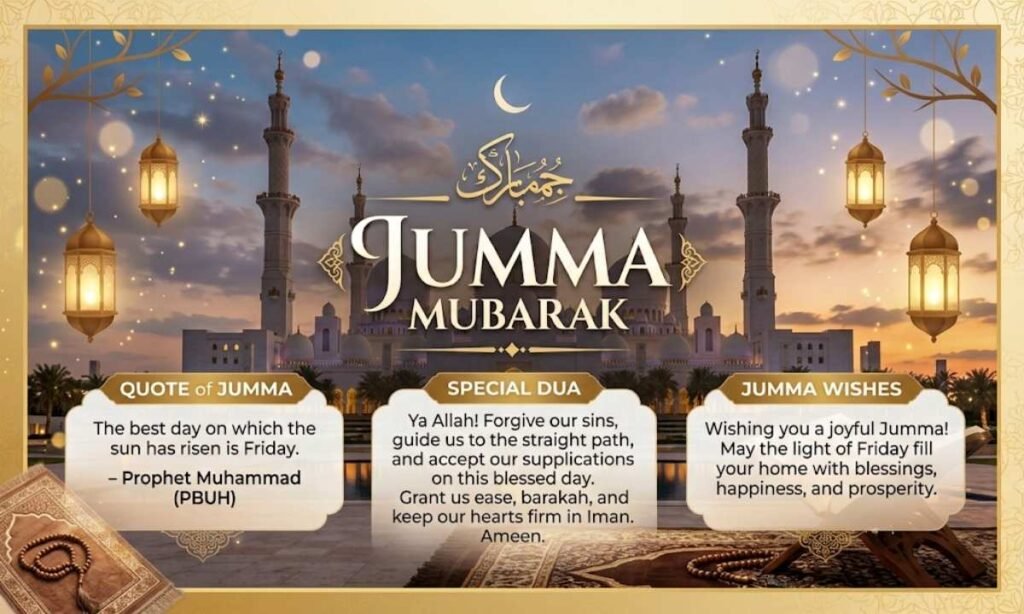 Beautiful Jumma Mubarak Wishes