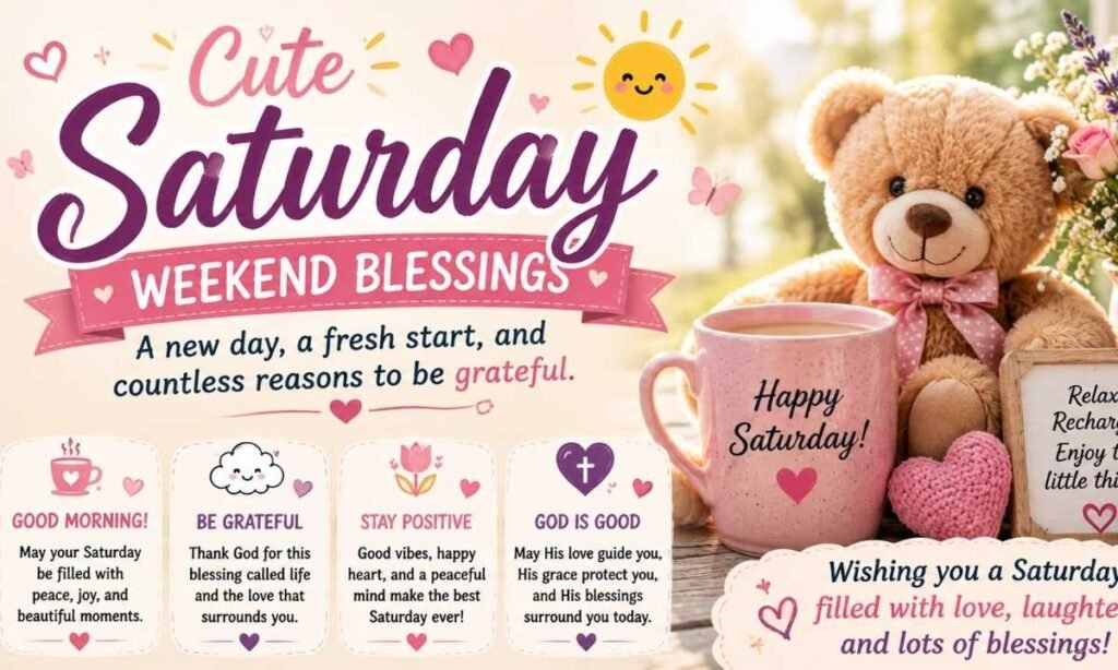 Cute Saturday Weekend Blessings