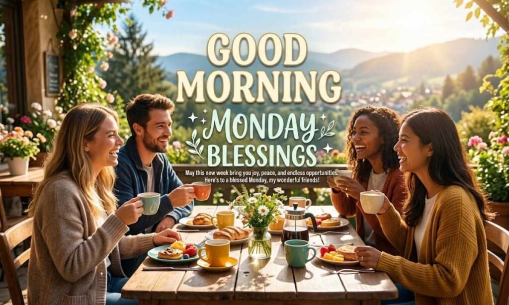Good Morning Monday Blessings Images and Quotes for Friends