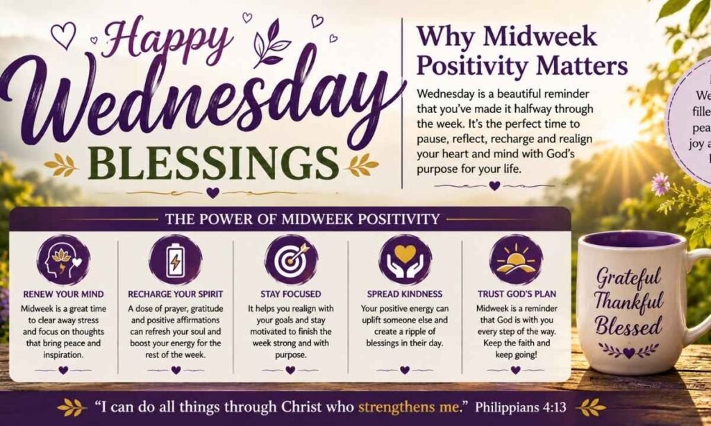 Happy Wednesday Blessings Why Midweek Positivity Matters