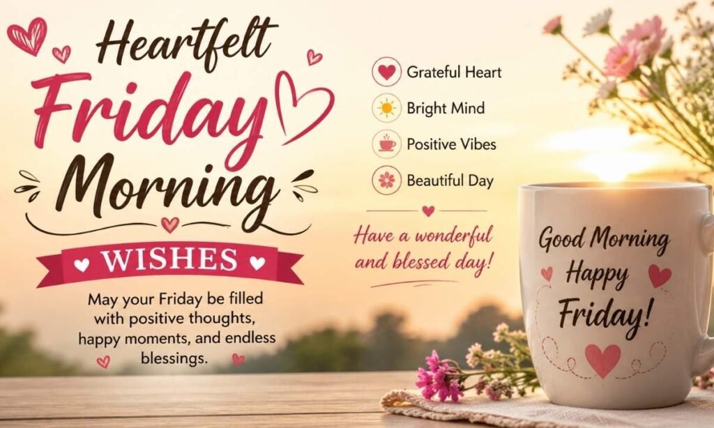 Heartfelt Friday Morning Wishes