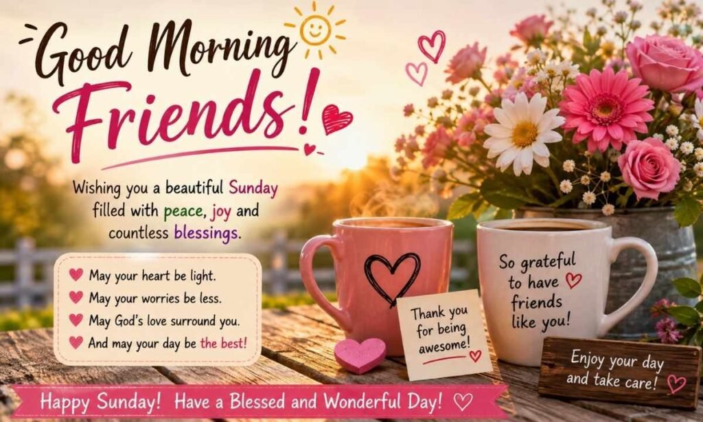 Heartwarming Good Morning Messages for Friends