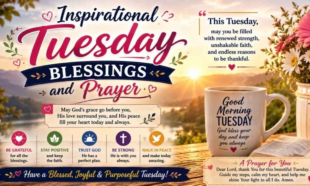 Inspirational Tuesday Blessings and Prayers
