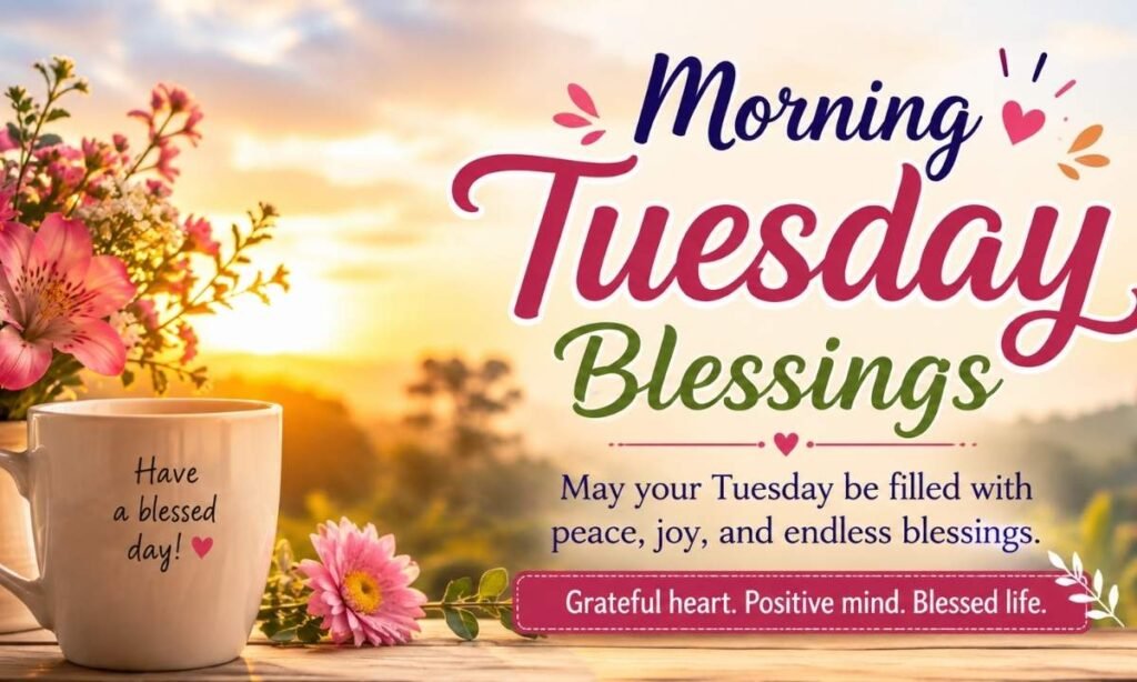 Morning Tuesday Blessings for a Wonderful Start