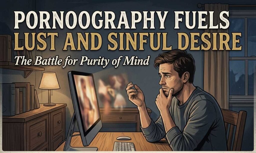 Pornography Fuels Lust and Sinful Desire