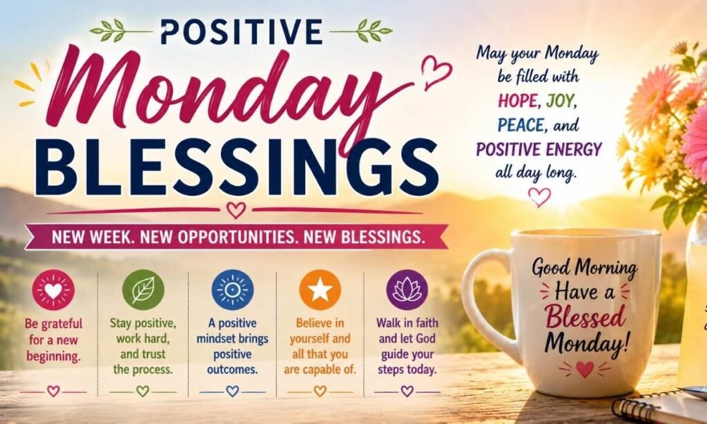 Positive Monday Blessings