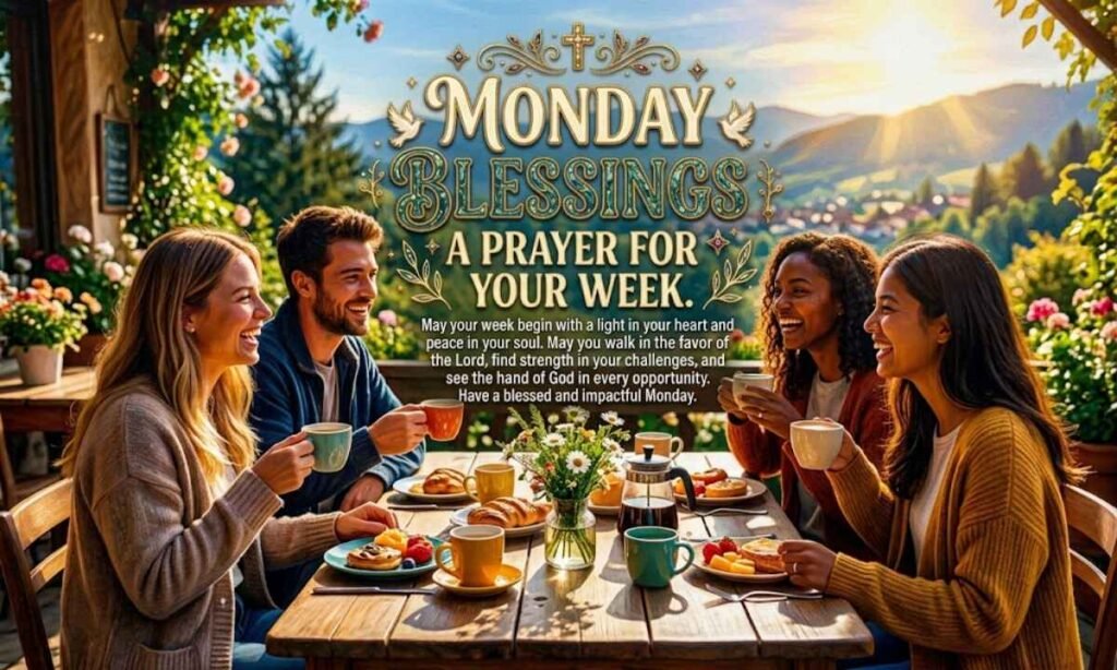 Positive Monday Blessings and Prayers