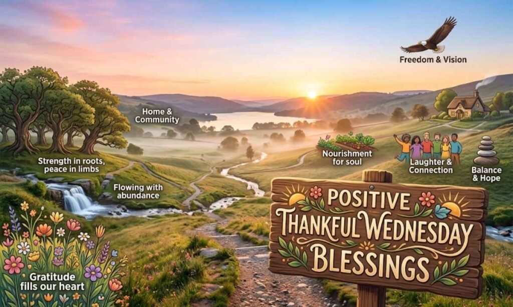 Positive Thankful Wednesday Blessings