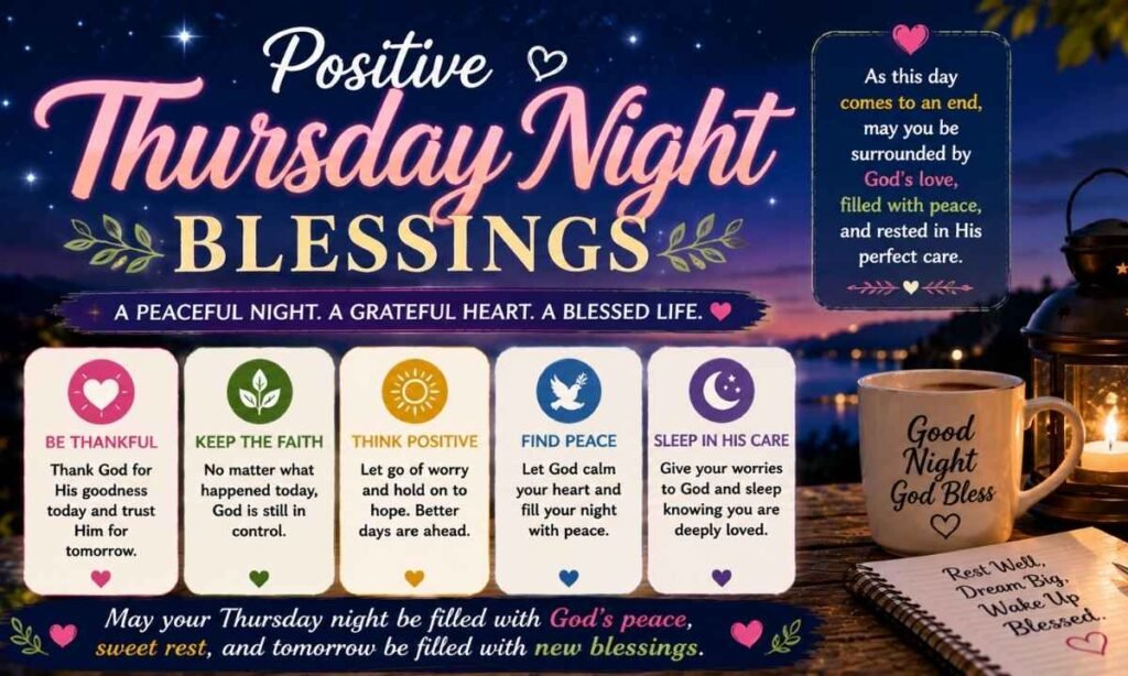 Positive Thursday Night Blessings