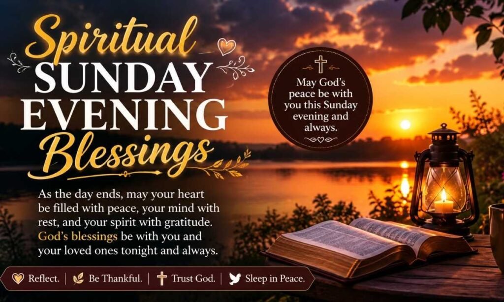 Spiritual Sunday Evening Blessings