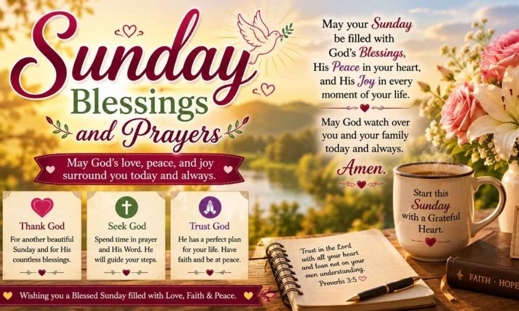 Sunday Blessings and Prayers