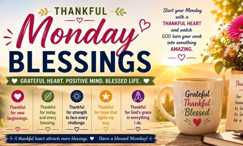 Thankful Monday Blessings