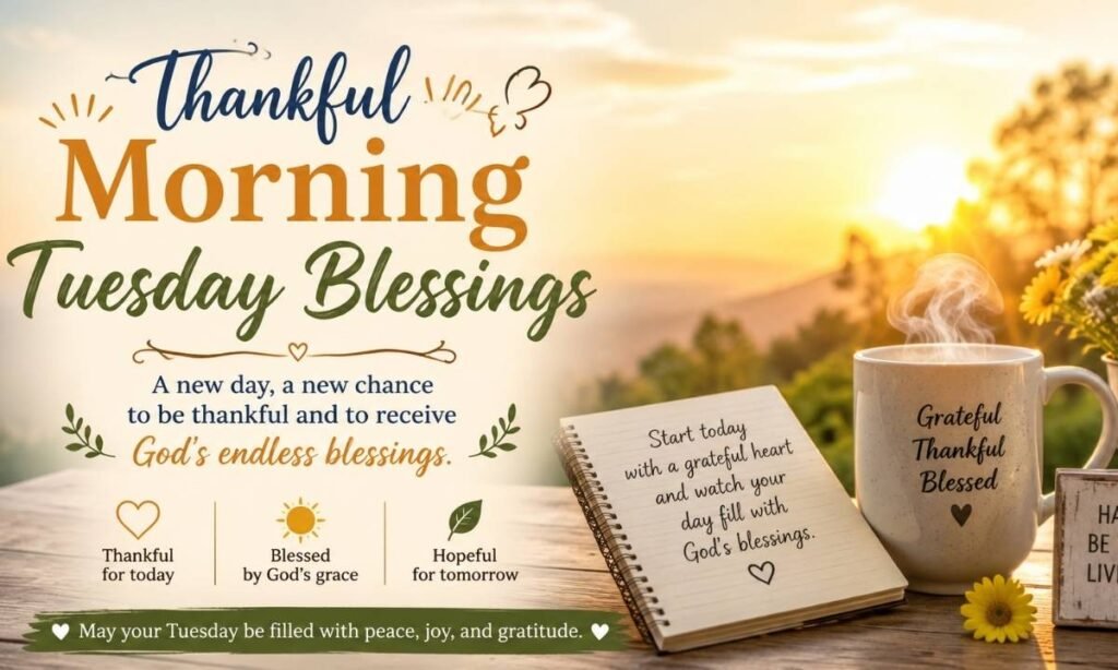 Thankful Morning Tuesday Blessings