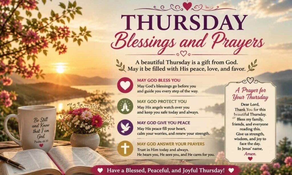 Thursday Blessings and Prayers