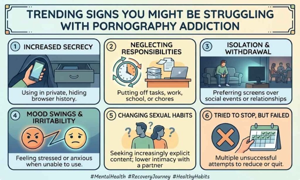 Trending Signs You Might Be Struggling With Pornography Addiction