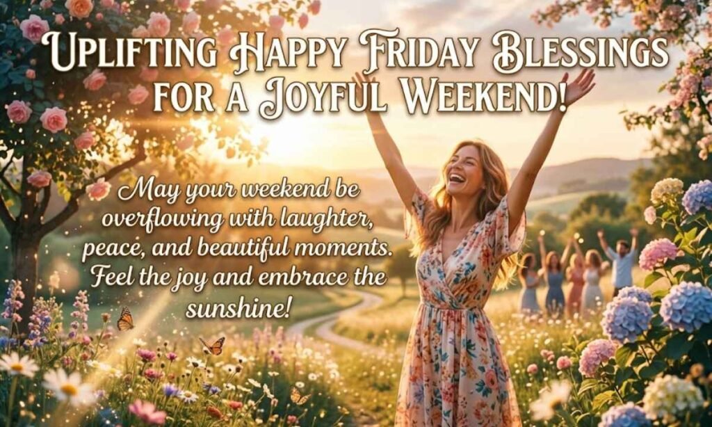 Uplifting Happy Friday Blessings for a Joyful Weekend