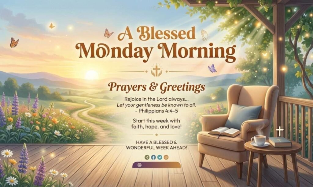 A Blessed Monday Morning