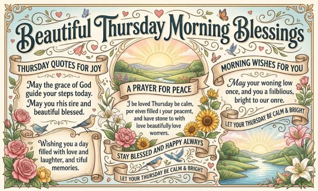 Beautiful Thursday Morning Blessings