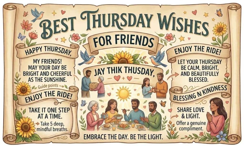 Best Thursday Wishes for Friends