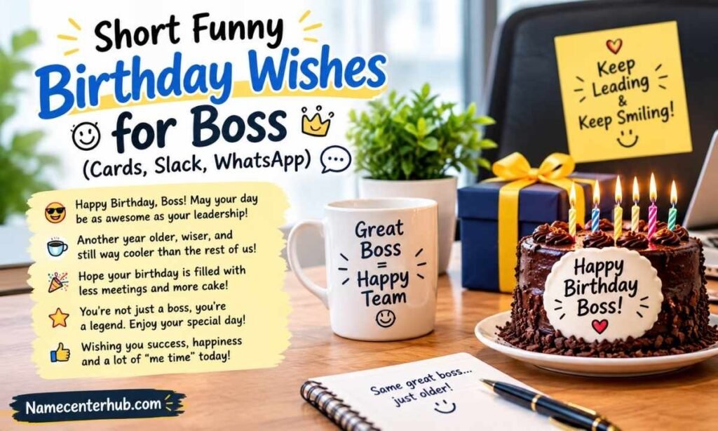 Funny Birthday Wishes for Boss