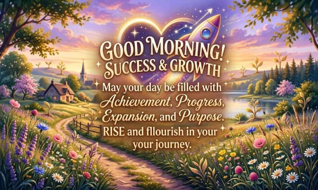 Good Morning Blessings for Success & Growth