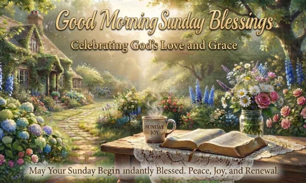 Good Morning Sunday Blessings