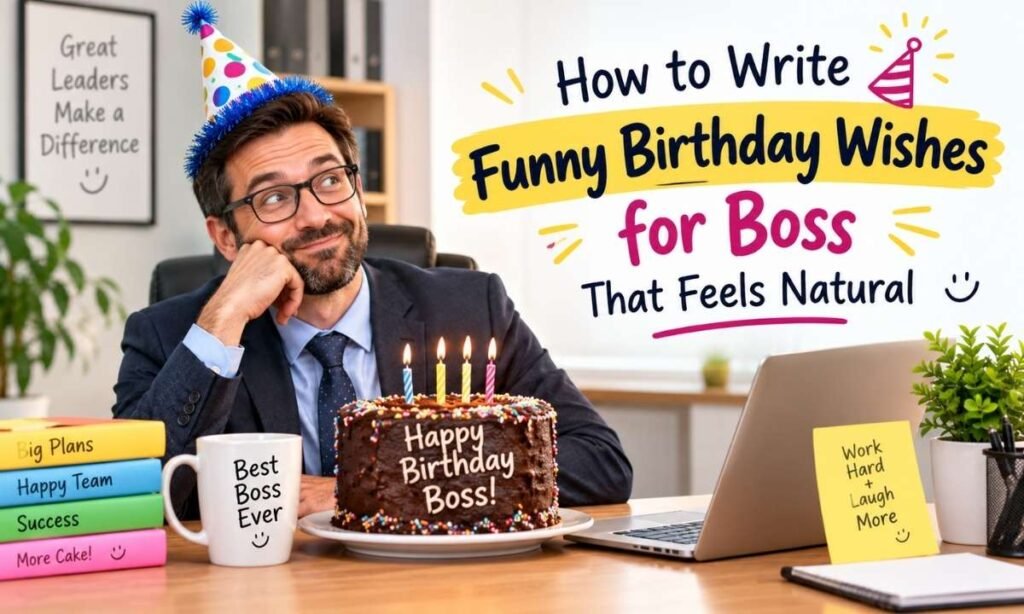 How to Write Funny Birthday Wishes for Boss