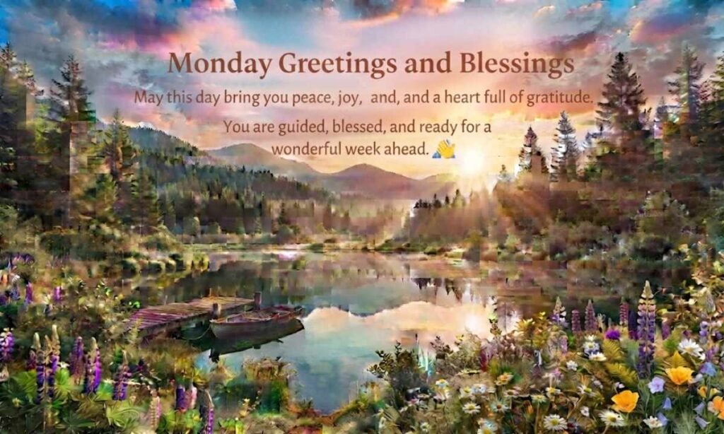 Monday Greetings and Blessings