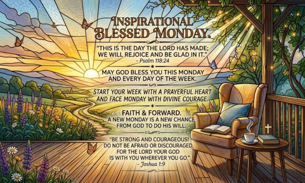 Monday Morning Spiritual Blessings & Prayers for Encouragement