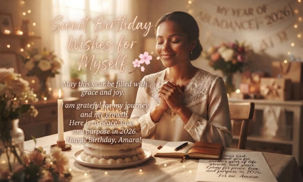 Sweet Birthday Wishes for Myself