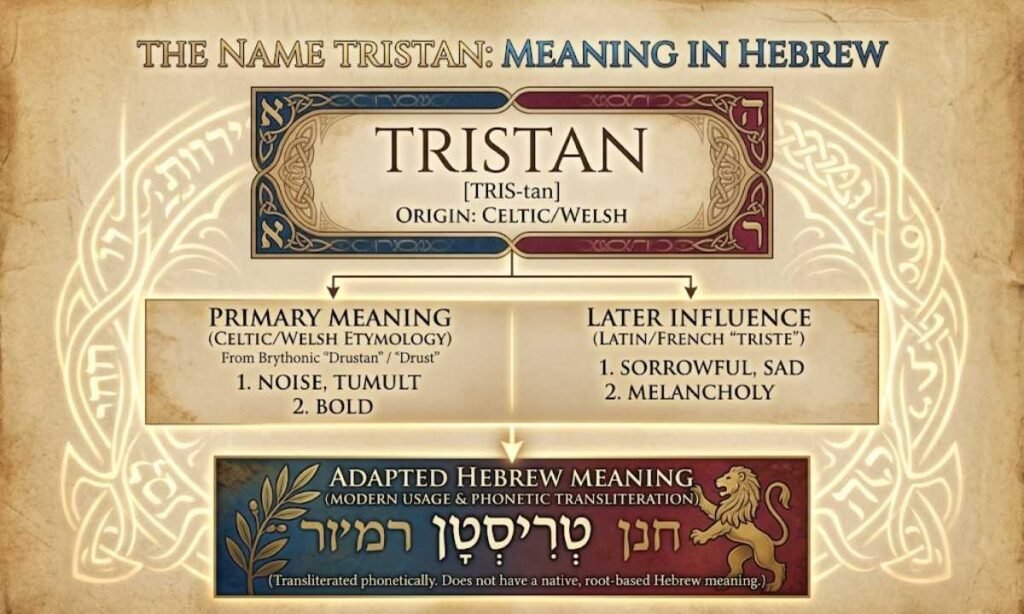 Tristan Meaning in Hebrew