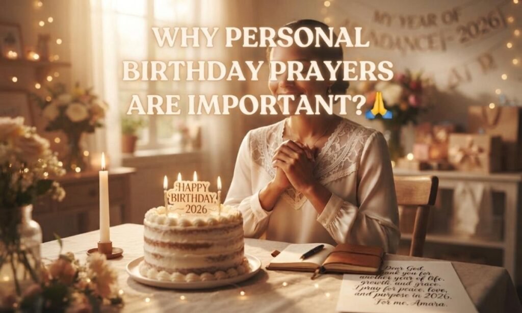Why Personal Birthday Prayers Are Important
