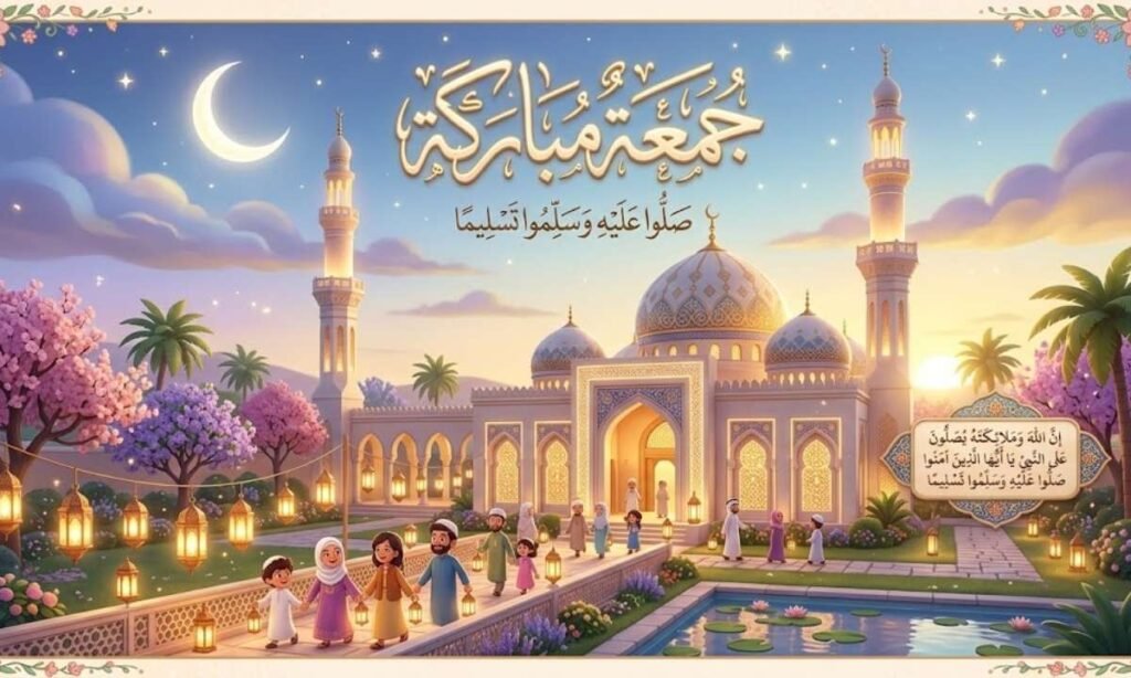 Jumma Mubarak Quotes from Quran and Hadith